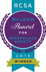 RCSA McLean Award For Workplace Safety